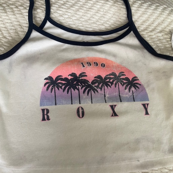 Roxy Crop Tank Top - Picture 1 of 2